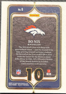 2024 Select Bo Nix Select Numbers Insert