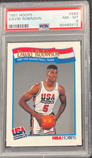 1991 Hoops David Robinson PSA 8