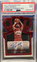 2021 Crown Royale Jamal Murray Autograph-Red PSA 9
