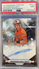 2023 Bowman Sterling Jackson Holliday Prospect-Auto PSA 9