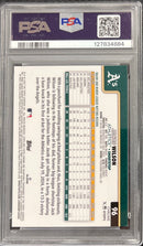 2025 Topps Chrome Jacob Wilson PSA 9