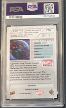 2023 Marvel Platinum Ego The Living Planet Red Prizm PSA 9