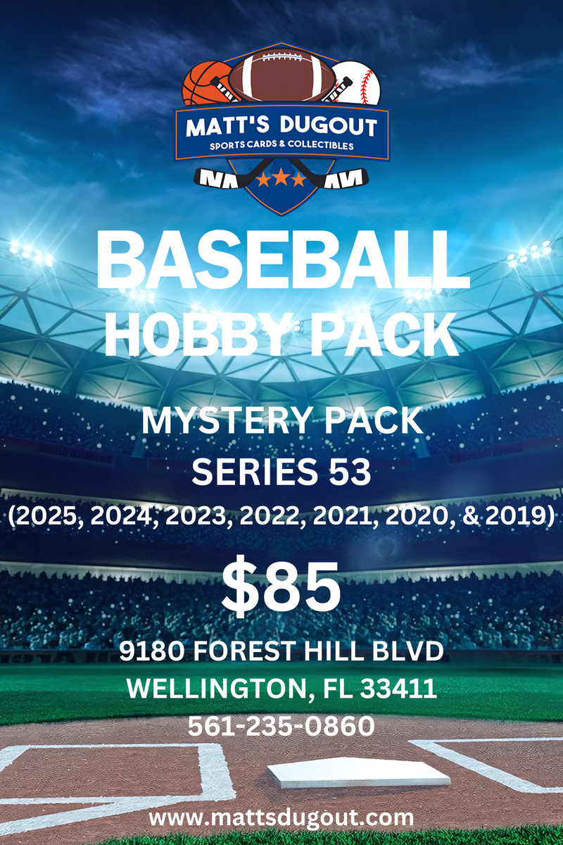 Matt’s Dugout Mystery Baseball Pack Series