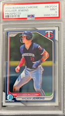 2024 Bowman Chrome Walker Jenkins Prospects PSA 9