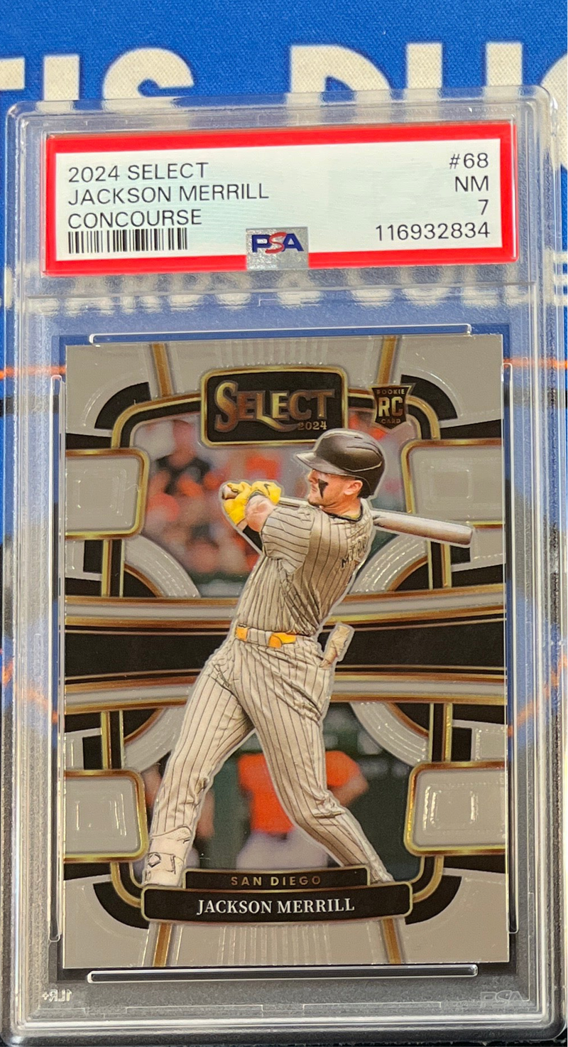 2024 Select Jackson Merrill Concourse PSA 7