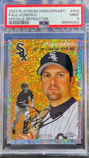 2023 Platinum Anniversary Paul Kornerko Speckle Refractor PSA 9