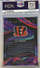 2023 Panini One Joe Burrow Surge PSA 8