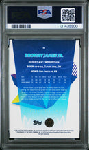 2024 Topps Finest Bronny James Jr. Sky Blue PSA 9