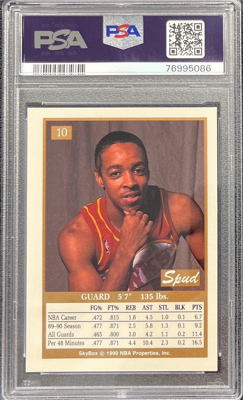 1990 Skybox Spud Webb PSA 9