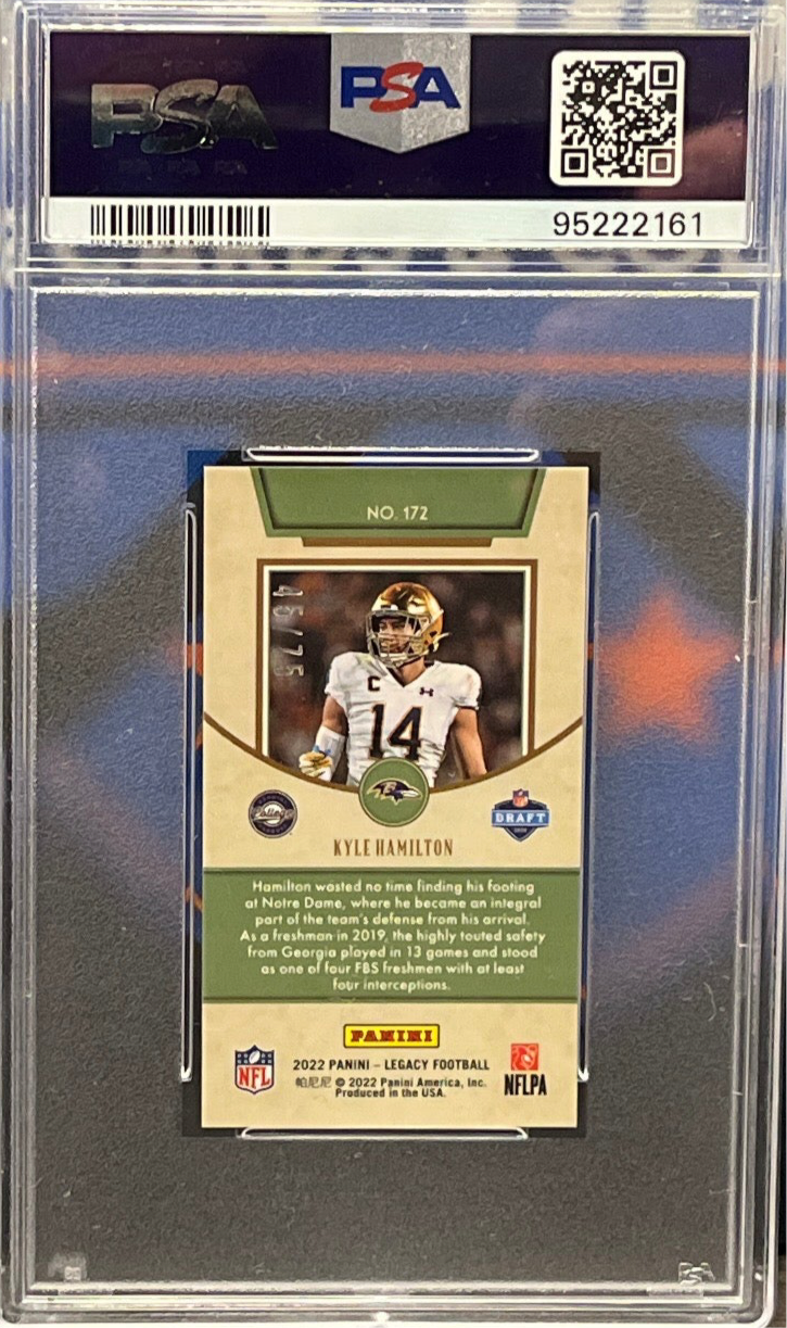 2022 Legacy Kyle Hmilton Prem. Edition-Mini Bronze PSA 6