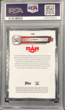 2025 WWE Topps Chrome Sapphire Liv Morgan PSA 10