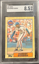 1987 Topps Dwight Gooden SGC 8.5