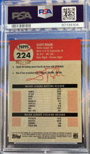 2022 Platinum Anniversary Scott Rolen Red Atomic Refractor PSA 9