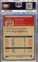 2022 Platinum Anniversary Deon Sanders X-Fractor PSA 10