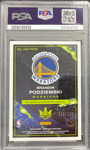 2023 Court Kings Brandin Podziemski Heir Apparent Autograph Photo /125 PSA 8