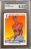 1991 Score Chipper Jones SGC 8.5