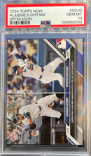 2024 Topps Now Aaron Judge/Shohei Ohtani Offseason PSA 10