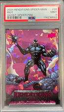 2024 Renditions Spider-Man Riot Ghost-Spider Pink PSA 9
