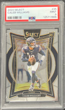 2024 Select Caleb Williams PSA 9