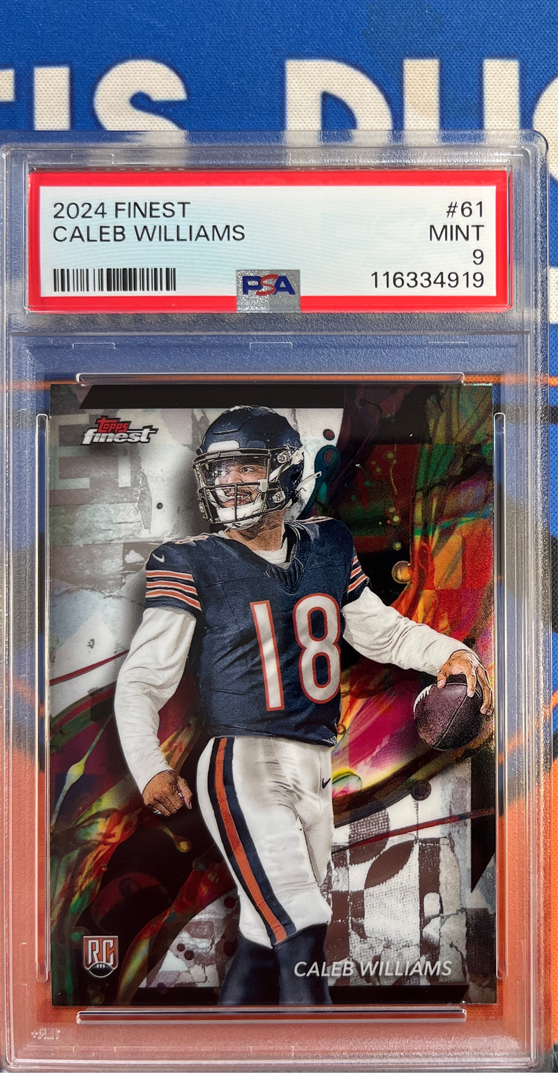 2024 Finest Caleb Williams PSA 9