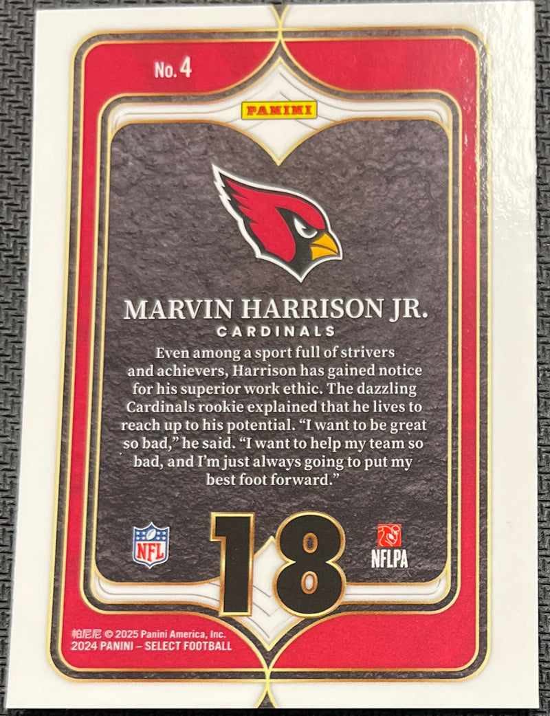 2024 Select Marvin Harrison Jr. Select Numbers