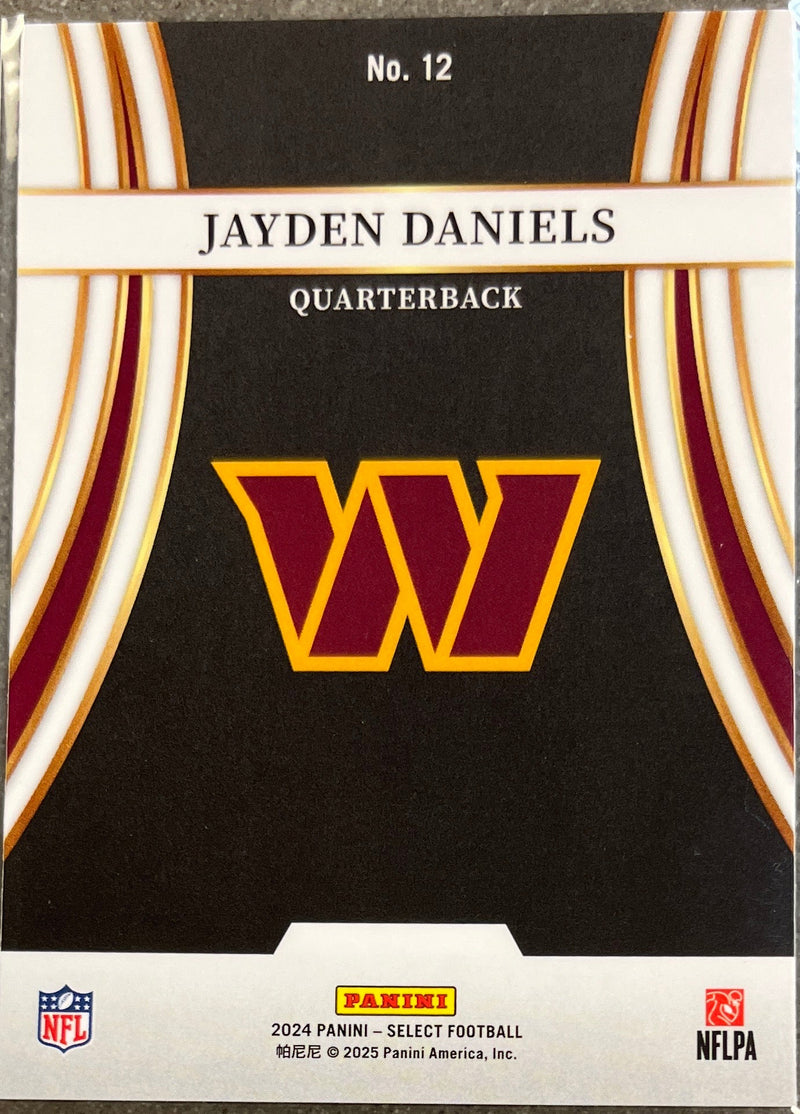 2024 Panini Select - Turbocharged Jayden Daniels