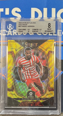 2022-23 Select LA LIGA Yangel Herrera Terrace Level Gold Wave Card