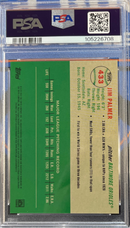 2023 Platinum Anniversary Jim Palmer Blue Mini Diamond Refractor PSA 10