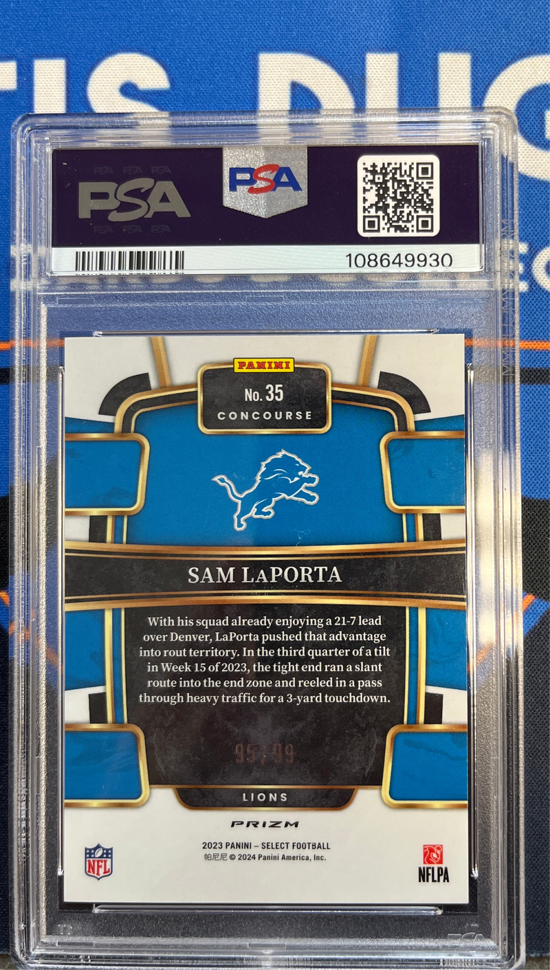 2023 Select Sam LaPorta Red Prizm