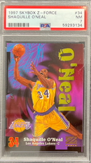 1997 Skybox Z-Force Shaquille O’Neal PSA 9