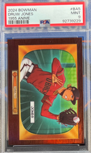 2024 Bowman Druw Jones 1955 Anime PSA 9