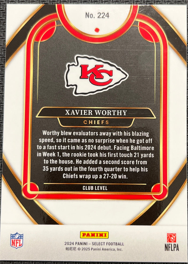 2024 Panini Select XAIVER WORTHY