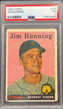 1958 Topps Jim Bunning PSA 1