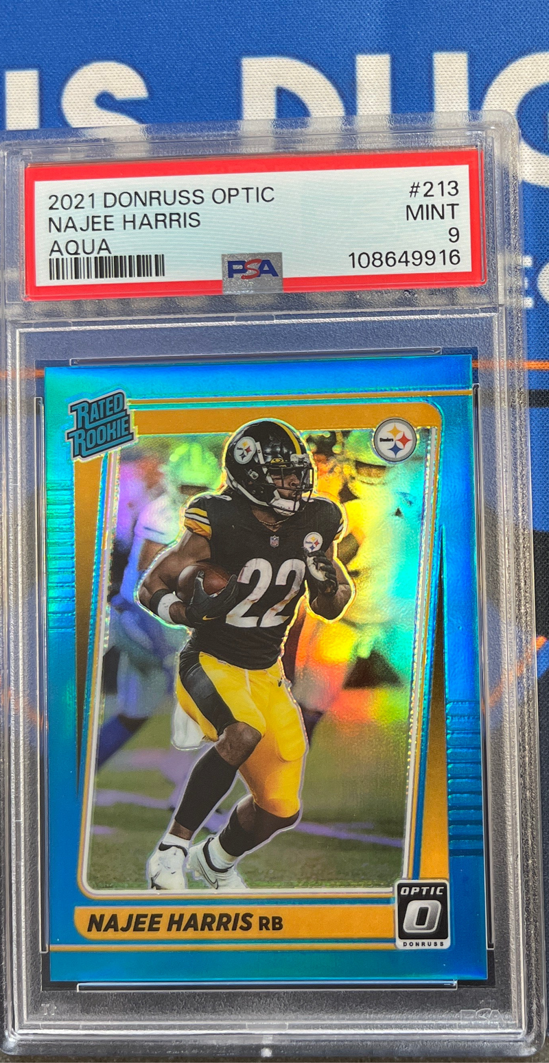 2021 Donruss Optic Najee Harris PSA 9