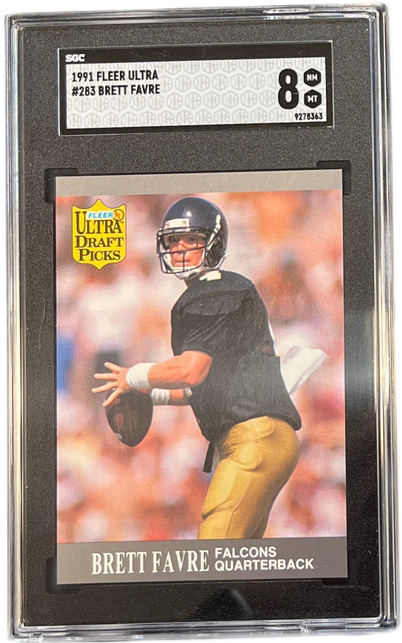 1991 Fleer Ultra Brett Favre SGC 8