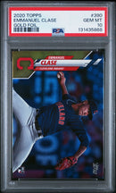 2020 Topps Emmanuel Clase Gold Foil PSA 10