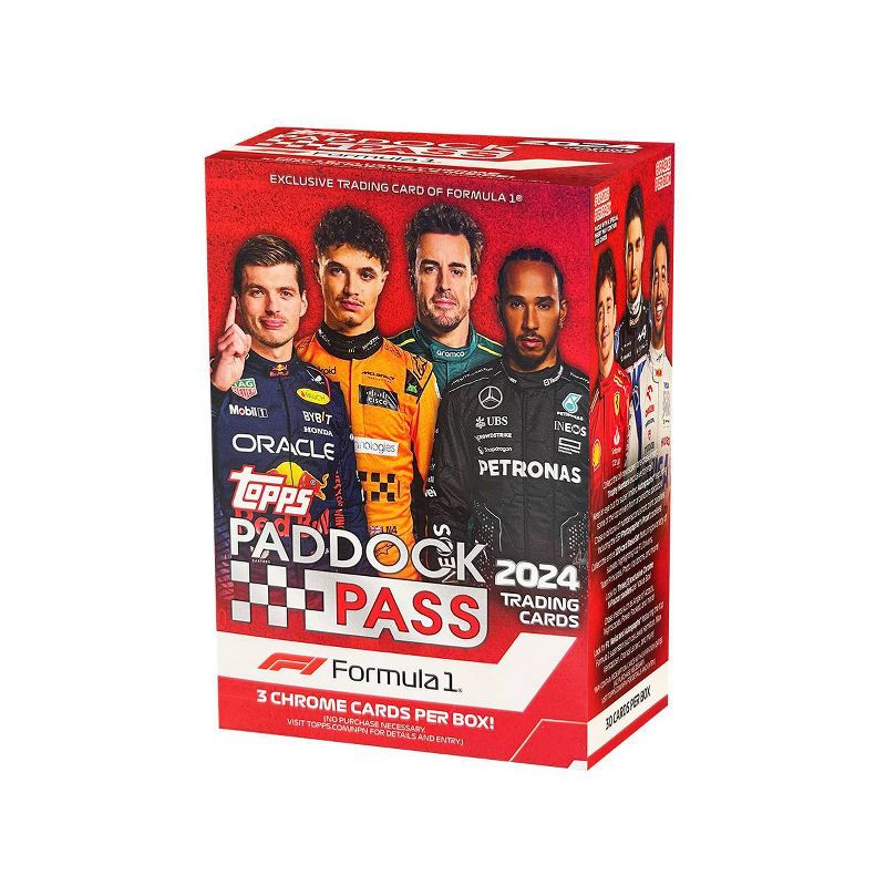 2024 Topps Paddock Pass Formula 1 Factory Sealed Value Box