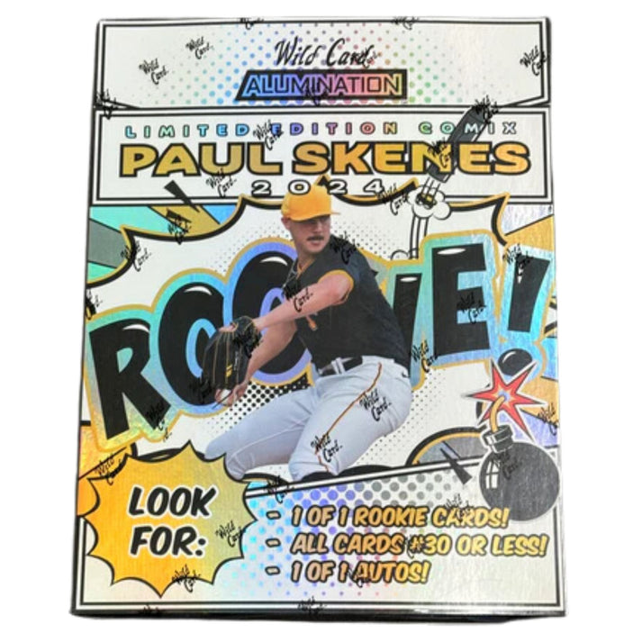 2024 Wild Card Alumination Paul Skenes Comix Hobby Box