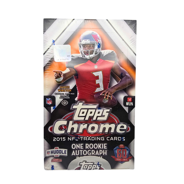 2015 Topps Chrome Football Hobby Box