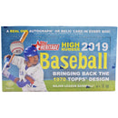 2019 Topps Heritage High Number Baseball Hobby Box