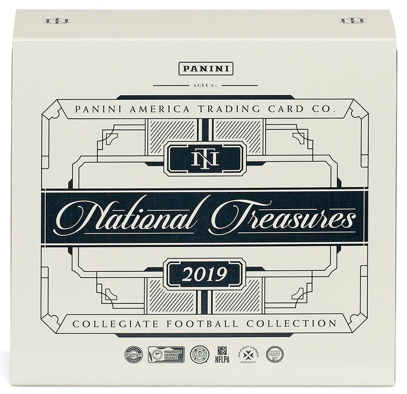 2019 Panini National Treasures College Football Hobby Box