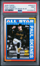 2025 TOPPS 1990 TOPPS ALL-STAR 90AS17 PAUL SKENES BASE BLUE PSA 9