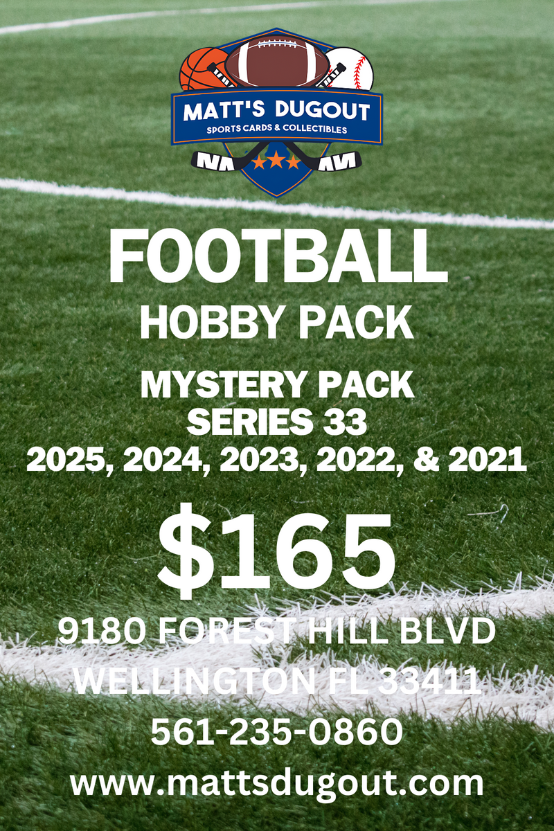 Matt’s Dugout Mystery Football Pack Series