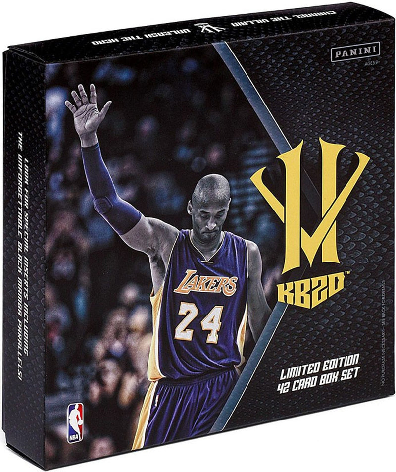 2015-16 NBA Panini Kobe Bryant Hero Villain Basketball KB20 Trading Card Box Set [Limited Edition, 42 Cards]