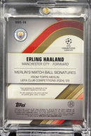 2024/25 Topps Merlin Erling Haaland Ball Patch Auto /10