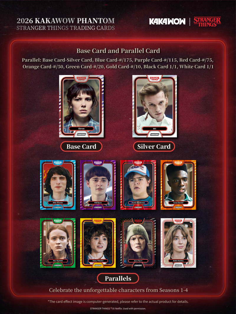 2026 Kakawow Phantom Stranger Things Hobby Box