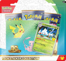 Pokemon 30th Celebration Tech Sticker Collection Blister
