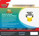 Pokemon 30th Celebration Tech Sticker Collection Blister