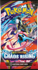 Pokemon Mega Evolution: Chaos Rising 6-Pack Booster Bundle