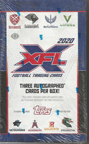 2020 Topps XFL Football Hobby Box